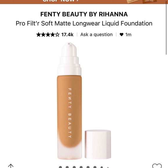 Fenty Beauty Pro Filt'r Soft Matte Longwear Foundation in Shade 235
